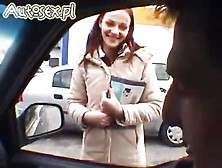 Cheap Slut Picked And Fucked In A Car