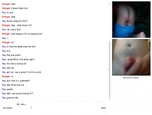 Girl Plays With Her Tits And Hairy Pussy For A Stranger On Omegle