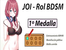 Joi Aventura Rol Hentai - 1º Medalla Bdsm - En Español
