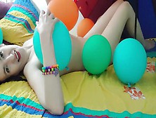 Balloons For Adults (P. 1 Foreplay) Gypsy Dolores Balloon Fetish Experiment