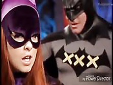 Batman And Robin Thrashing With Batgirl