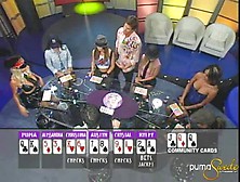 Puma Swede Strips During A Poker Game And Gets Fucked By Horny Hung Players.