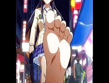 Anime Foot Fetish Compilation