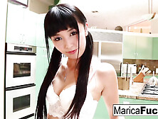 Asian Hottie Marica Hase Sucks And Fucks A Big Black Cock