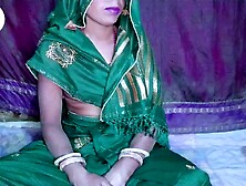 India Desi Housewife Green Saree Blouse Me Chudai Hindi Doggy Style Mein And Boob Press