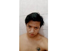 Kraken - Asia Gay Teen Jerks Off Under The Shower (With Hot Moaning)