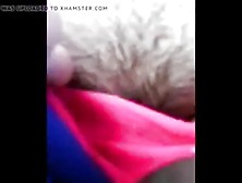 Young Amateur Babe Shows Her Hairy Pussy