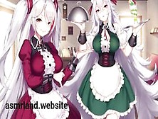 [Japanese Asmr] Maids Double Blowjowb[H] [J-Asmr]