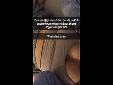German Gym Skank Wants To Fuck Dude From Gym On Snapchat
