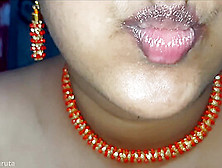 Indian Nude Desi Hot Lips Gets Lipstick And Bhabhis Hot Feet Legs Gets Red Nail Polish.  Enjoy Her
