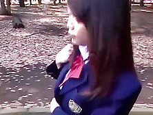 Baby Face Japanese Teen In Schoolgirl Uniform Fucked
