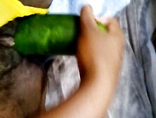 Naejaes S&s Sucking Off And Squirting A Cucumber