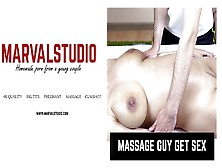 Marval - A Pregnant Girl Pickup A Massage Guy,  Sucked And Fucked His Fat Cock