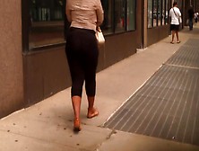 Bbw Mature Ebony Spandex(Huge)