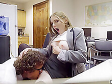 Ava Hardy In Pale Skinned Bitch Gets Pounded In The Office