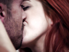Redhead And Boyfriend Goes On A Walk,  Showers Together And Have Sex.