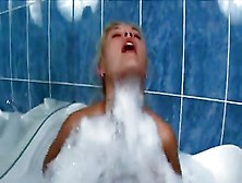 Bath Orgasm Of Belarusian Beauty