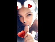 Snapchat Blowjob With Stunning Asian - Soooooo Sexy!!!!!