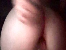 Anal Quickie Bouncing On Thick Toy
