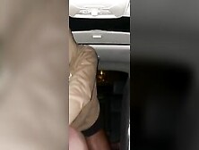 Bbw Squirting All Over His Backseat
