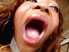Black Beauty Can't Get Enough Cock In Her Mouth