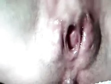 Close Up Look At Naughty And Weird Cum-Aperture Of Some White Doxy