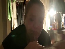 Stacy Swallowing Rod Like A Sleazy Wifey