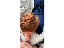 Busty Redhead Teen Blowjob And Cock Ride