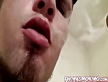 Sexy Nolan Gets To Smoke And Stroke