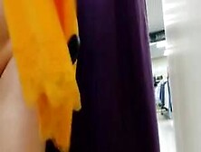 Naked Girl Dlashing In Dressing Room