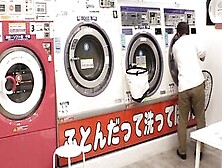Seduced By Beautiful Japanese Girl At Coin Laundry