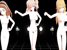 [Mmd] Imas 5P Girls! [1080,  60Fps][R-18]