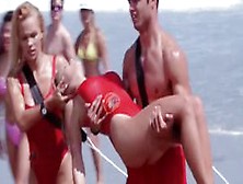 Baywatch Nicole Eggert Sexy Rescue