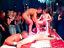 Sluts Give Bjs For Pussy Lick In Orgy With Strippers
