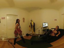 Teen Lesbians In College Using Fuckbot And Cock At Halloween Par