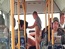 Anal Sex Is Happening In The Bus Next To Some People