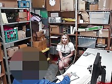 Store Officer Fucks Slut Teen Shoplifter