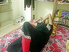 Real Life Married Telugu Lovers Amatuer Horny Wifey With Large Booty Fucking On Top In Indian Hindi Talk