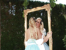 Mirror Mirror Blonde Girl Twins Fuck Each Other To Eternity