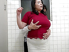 03L1822- Creampie Fuck In A Public Toilet With A Perverted Man