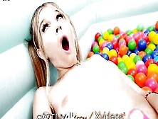 Tiny4K Big Penis Ball Pit Fucked With Blonde Slim Snatch