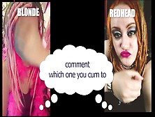 Comment Which 1 Made You Jizz Blonde Or Strawberry Blonde Straight Version