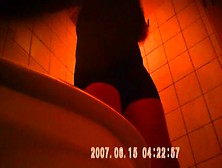 Caught Teen 20 Yo Shaved Pussy Panties Hidden Toilets Sazz