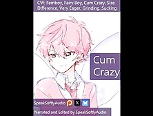 Hbp- Spunk Crazy Fairy Femboy Twink Is Eager To Eat Your Load M/a