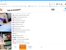 Omegle Teen Masterbates For Huge Cock