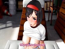 Cute And Shy Student Girl Asks Her Coach For A Sex Lesson [Gorimatcho] / 3D Hentai Game