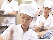 Japanese Nurse Working Hairy Penis