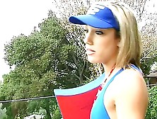 Kara Novak Gets Diversion Near The Pool