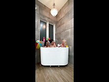 Moreflorida - I Fucked My Step Sister & Her Friends In The Bubble Bath