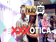 Pornhubtv With Imani Rose At Exxxotica 2013